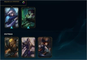 VENDO CONTA COM SKIN ULTIMATE E LENDARIA, OTIMA SMURF - League of Legends LOL