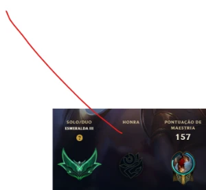 conta league of legends LOL esmeralda 3 com 1k600 de RP