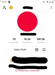 CONTA TIKTOK 91K SEGUIDIORES - Redes Sociais