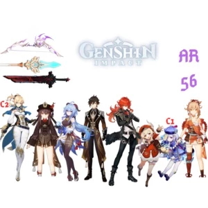 Conta TOP! AR56 - Genshin Impact