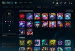 Conta ouro 4 barata com 9 skins e 28 champs - League of Legends LOL
