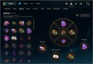 Conta ouro 4 barata com 9 skins e 28 champs - League of Legends LOL
