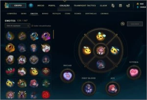 Conta League of Legends, TODAS SKINS disponíveis p/ compra LOL
