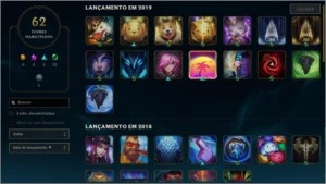 Conta de LoL|Platina 4|Level 77 + EMAIL & CONTA PBE - League of Legends