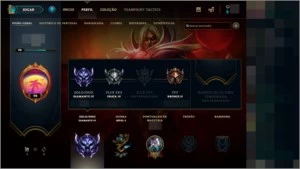 Conta de LoL|Platina 4|Level 77 + EMAIL & CONTA PBE - League of Legends