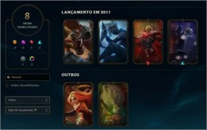Conta de LoL|Platina 4|Level 77 + EMAIL & CONTA PBE - League of Legends