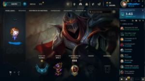 vendo conta lol 99 skins platina1 - League of Legends