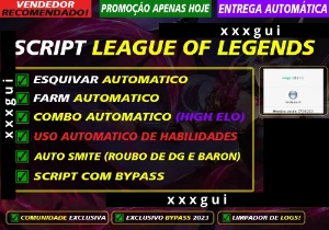 Script Lol + Entrega Automática - League of Legends