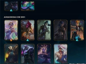 CONTA LOL PLATINA 4 - League of Legends