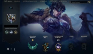 CONTA LOL PLATINA 4 - League of Legends