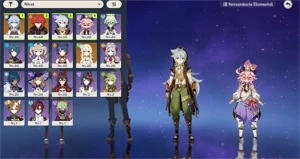 AR35 - Ganyu + Amos + Diluc + Orgulho Cel. + 30 tiros - Genshin Impact