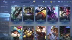 Conta Mobile Legends - Outros