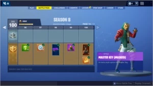 Conta Fortnite Season 8 Completa