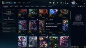 Conta Gold 2 46 champs 5 skins - League of Legends LOL