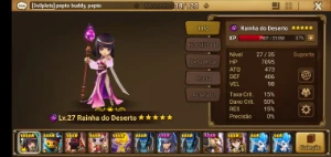 Conta com Nephthys - Summoners War