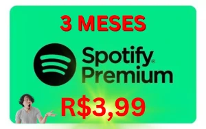 Spotify Premium (3 MESES) - Assinaturas e Premium