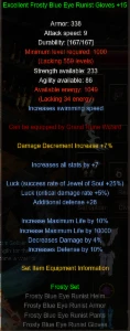 Set Blue Eye Rw Anc + Boots Be Skt Full +15 - Megamu - MU Online
