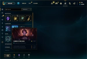 Conta prata 1 com 22 Champs e 3 Skins + 4 Espolios - League of Legends LOL