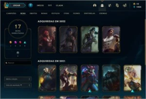 Conta Platina - 54% WR 74 wins - League of Legends LOL