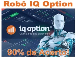 Robô IQ Option 100% Automático - 90% de win
