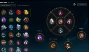 Conta league of legends level 143 LOL