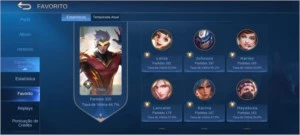 Conta Mobile Legends ( Muitas Skins, Todas KOF, Menos Kula)