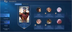 Conta Mobile Legends ( Muitas Skins, Todas KOF, Menos Kula)
