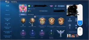 Conta Mobile Legends ( Muitas Skins, Todas KOF, Menos Kula)