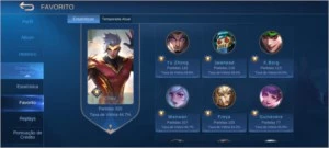 Conta Mobile Legends ( Muitas Skins, Todas KOF, Menos Kula)