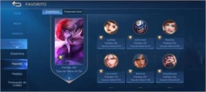 Conta Mobile Legends ( Muitas Skins, Todas KOF, Menos Kula)
