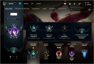 Conta Platina 2 Com Warwick Selvagem e Twitch Medieval Raras - League of Legends LOL