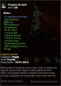 Hat gein full over res - Dofus