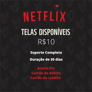 Plataforma de revenda de contas Netflix e outros - Serviços Digitais