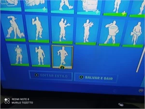 Conta Fortnite - 11,000 v-buks - Corvo - Cavaleira Rubra