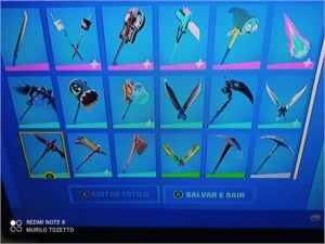 Conta Fortnite - 11,000 v-buks - Corvo - Cavaleira Rubra