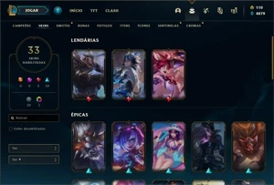 Vende-se Conta de LoL Platina 1 - League of Legends