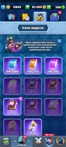 Conta nível 14 com campeões - Clash Royale