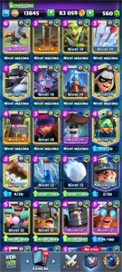 Conta nível 14 com campeões - Clash Royale
