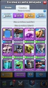 Conta nível 14 com campeões - Clash Royale