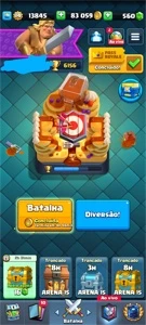 Conta nível 14 com campeões - Clash Royale