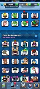 Conta nível 14 com campeões - Clash Royale