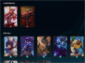 Conta lol diamante 4 S10 com win rate bom - League of Legends