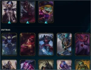 Conta lol diamante 4 S10 com win rate bom - League of Legends