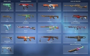 Vendo Conta Valorant (Diversas Skins)