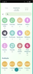Conta level 43 MEW shiny - Pokémon