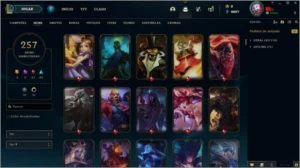 Conta League of Legends LOL