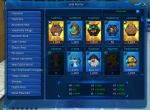 Conta NADMO Bug Omegamon(Late Game) - Digimon Masters Online
