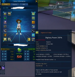Conta NADMO Bug Omegamon(Late Game) - Digimon Masters Online