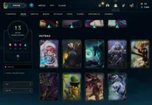 vendo Conta smurf HANDLEVEL ex gold nivel 42 super barato - League of Legends LOL