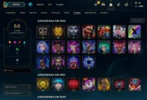 vendo Conta smurf HANDLEVEL ex gold nivel 42 super barato - League of Legends LOL